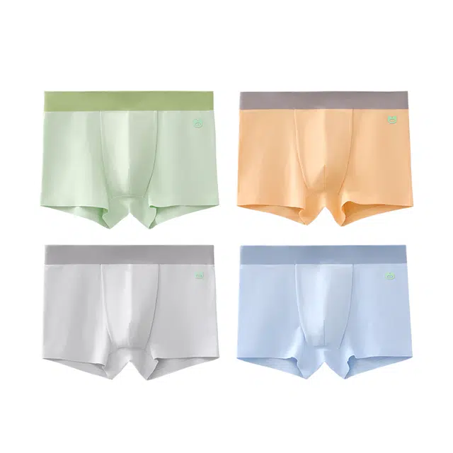 棉奇熊 亲肤舒适百搭时尚透气内裤 三件装青少年