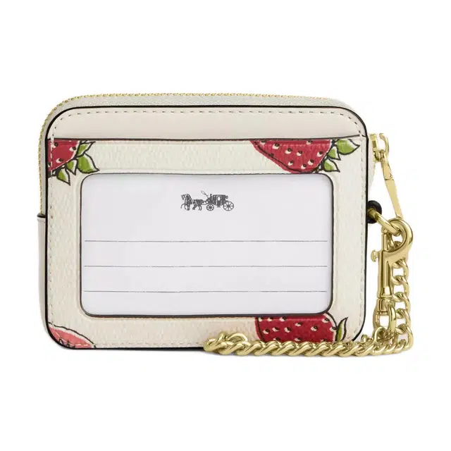 COACH Card Case Zip 11 Logo