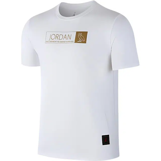 Jordan Logo Crewneck T-Shirt White