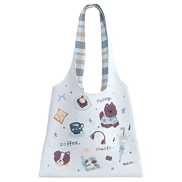 奥松 时尚简约百搭通勤日常 绒面科技布 单肩包 女款 蓝色