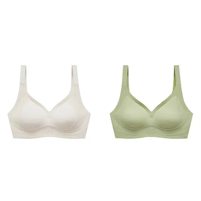 俞兆林 无痕提拉小胸聚拢上托无钢圈软支撑收副乳防下垂文胸 女款 组合装