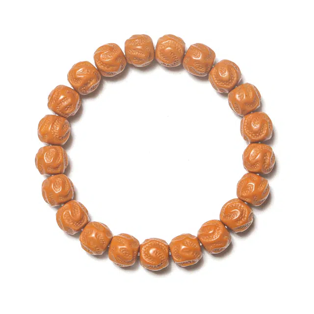 素于 国潮文玩简约百搭轻奢高级感佛珠 招财纳福 节节高升 吉祥如意 诸事顺利转运盘玩念珠#好运 猴头核桃 手串 男女同款情侣款