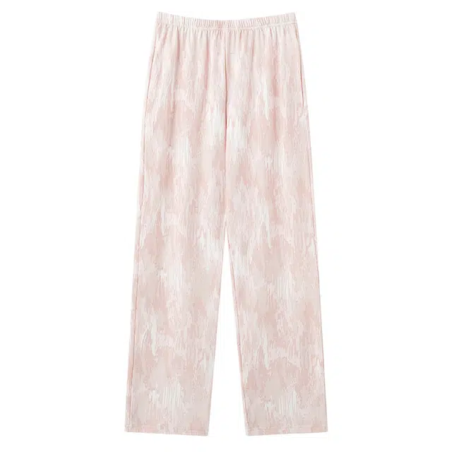 俏霓桐 简约时尚甜美休闲大方优雅舒适透气柔软亲肤睡裤 女款