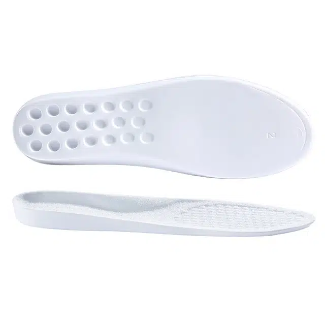 德训专用 足印部落 适用于休闲鞋足弓支撑隐形内增高减震久站不累脚 天鹅绒布 鞋垫 男女同款情侣款