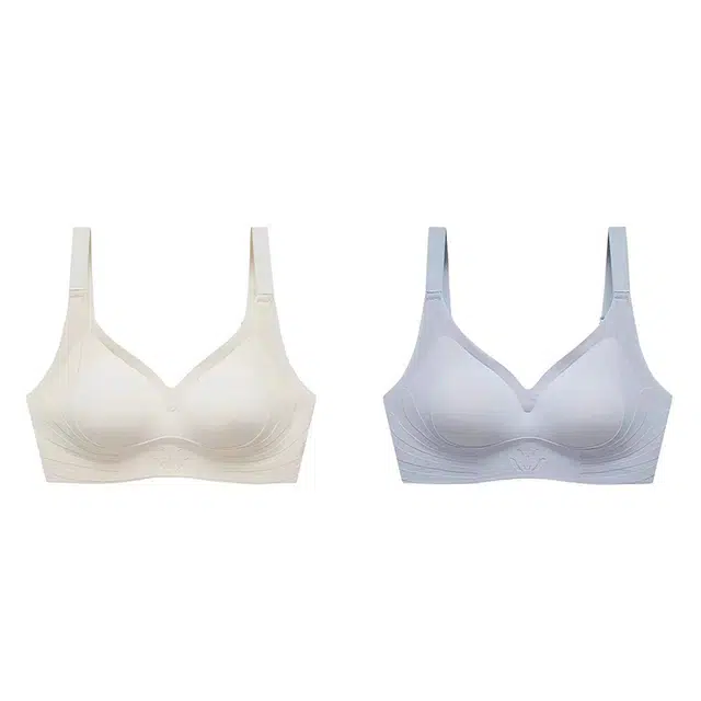 俞兆林 无痕提拉小胸聚拢上托无钢圈软支撑收副乳防下垂文胸 女款 组合装