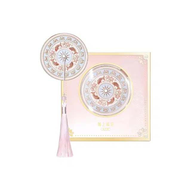 未来枫情 锦上添花手持随身化妆镜 古风