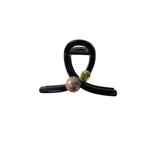 尚先生 韩式复古高级感大号简约抓夹后脑勺盘发鲨鱼夹气质头饰发卡  亚克力 发饰 女款