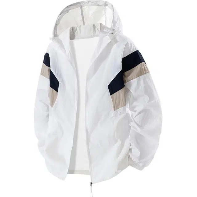 识恩 透气防紫外线长袖连帽外套 凉感防晒服 女款