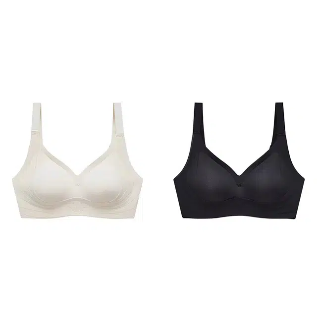 俞兆林 无痕提拉小胸聚拢上托无钢圈软支撑收副乳防下垂文胸 女款 组合装