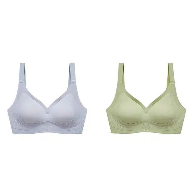 俞兆林 无痕提拉小胸聚拢上托无钢圈软支撑收副乳防下垂文胸 女款 组合装