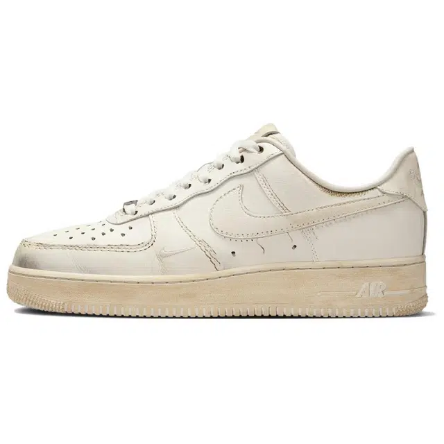 .SWOOSH x Nike Air Force 1 Low Dirty Triple White