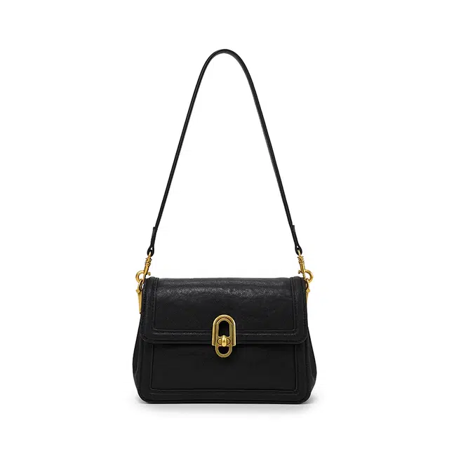 西木汀 麦语 小众设计高级感森系小方包百搭通勤 牛皮 单肩包 小号 女款 多色