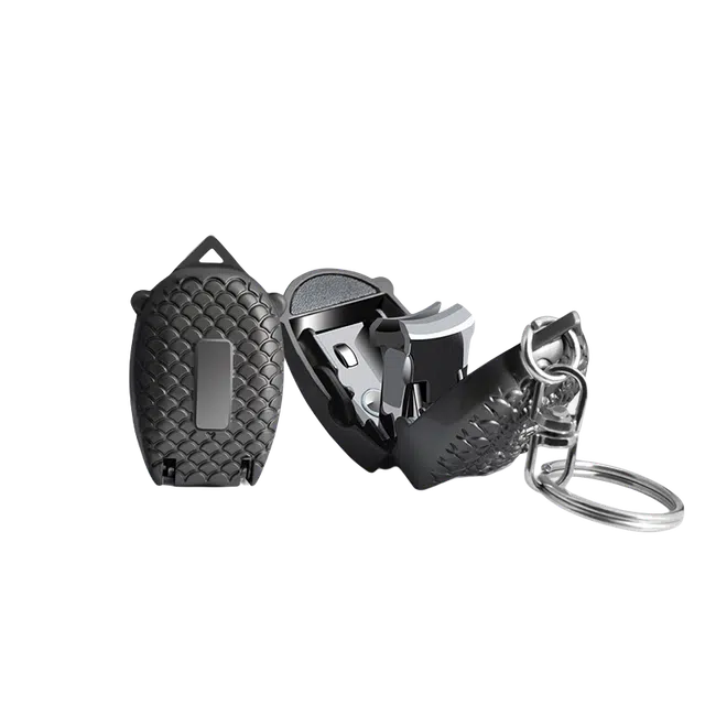 小天籁 多功能便携折叠钥匙扣迷你指甲刀 小巧耐用