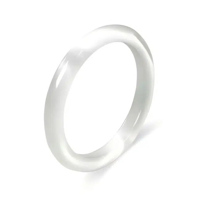 【白月光青花瓷】 喜宝春花 九紫离火一步一响新中式国风轻奢百搭高级清冷感简约风贵妃汉服气质显白好运 玻璃猫眼 手镯 女款