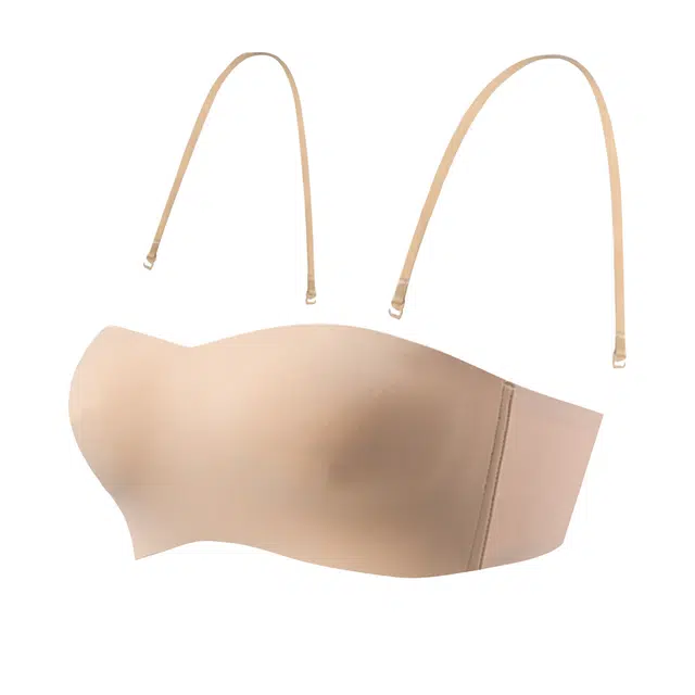 水中花 性感小胸聚拢显大适用露肩无钢圈聚拢美背抹胸文胸 女款