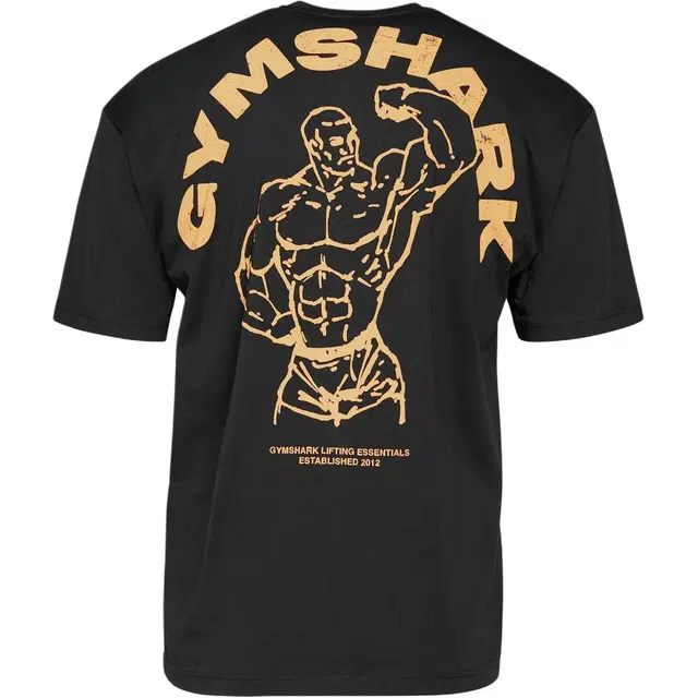 GYMSHARK Bodybuilding Graphic T