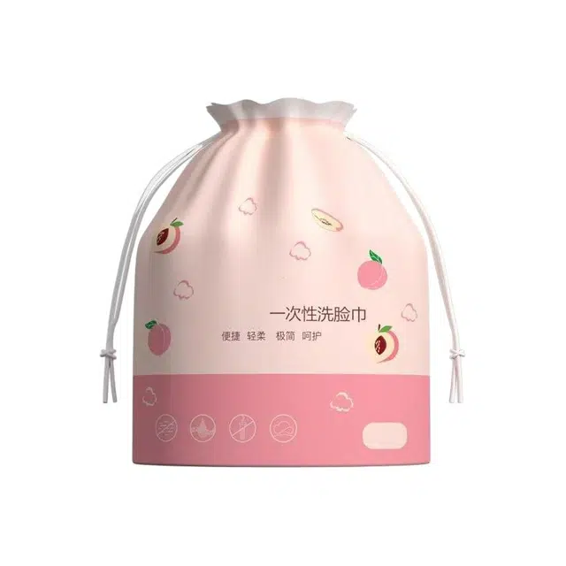 未来枫情 纯棉超厚洗脸巾 珍珠纹毛巾洁面 大卷筒式