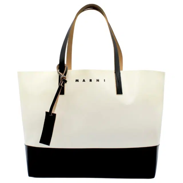 MARNI Logo PVC Tote
