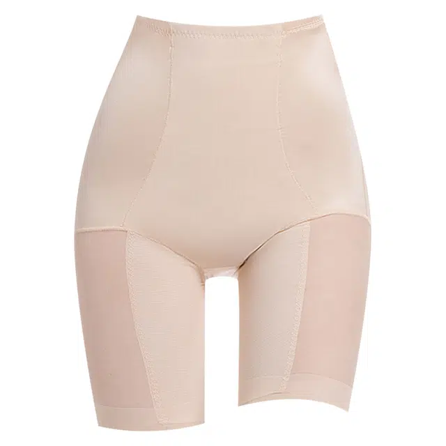 二三二三 裸感无痕收腹提臀收小肚子高弹舒适薄款抑菌无痕亲肤高腰塑身裤 女款