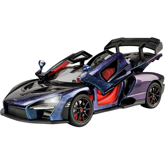 半粒 迈凯伦塞纳仿真合金跑车 成品模型