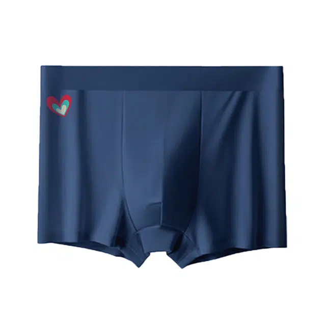 加菲猫家族 冰丝无痕抗菌大码透气薄款凉爽四角内裤 男款 组合装