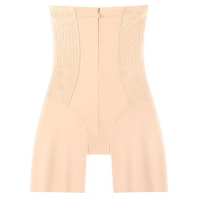 二三二三 裸感无痕收腹提臀翘高强力拉链排扣舒适薄款高腰塑身裤 女款