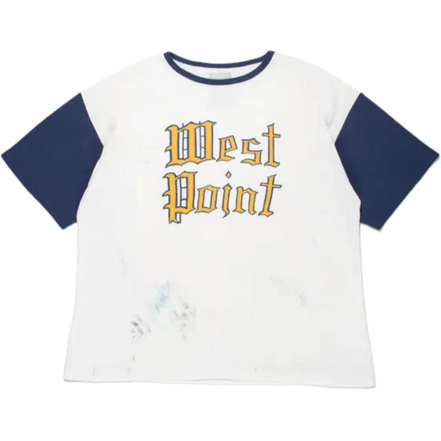 bowwow SS25 WEST POINT LOGO RIBBED SS CS T