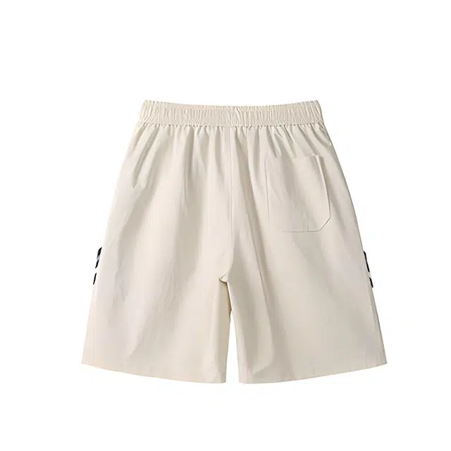 加荣 薄款透气美式潮牌运动直筒宽松垂感阔腿运动夏季五分裤休闲短裤 男女同款