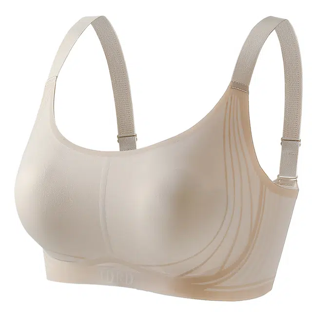 健将 聚拢无痕轻薄无钢圈亲肤收副乳凉感透气可机洗美背文胸 女款