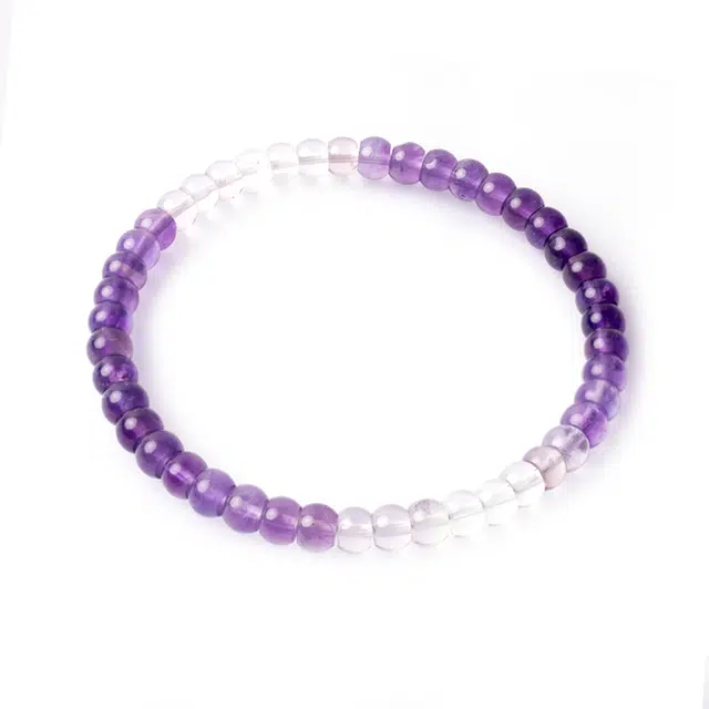 喜宝春花 九紫离火 诸事喜乐国风小众新中式复古新中式百搭福禄吉祥时尚百搭 紫水晶 手串 男女同款情侣款