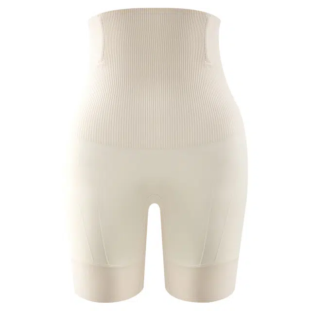 二三二三 裸感无痕收腹提臀收小肚子高强力舒适薄款高腰塑形翘臀不卷边不卡档不夹臀束腰塑身裤 女款