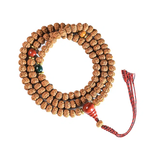 絮物 新中式国潮文玩盘玩八方来财招财纳福紫气东来万事如意小众设计唯美诸事顺遂#好运 金刚菩提 手串 男女同款情侣款