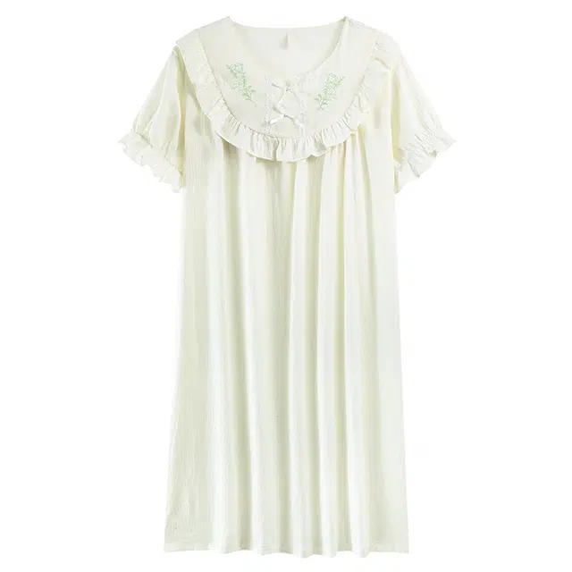 好福份 带胸垫透气可爱家居服睡裙 女款