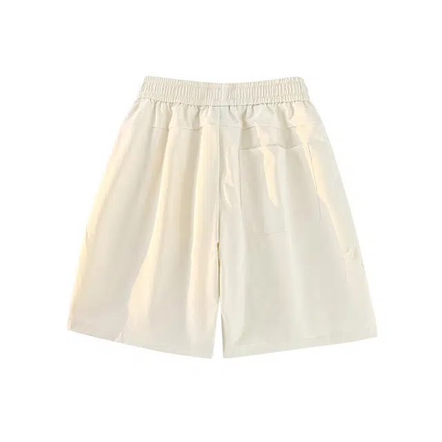 加荣 夏季薄款透气百搭直筒舒适潮流美式多巴胺情侣青少年五分休闲短裤 男女同款