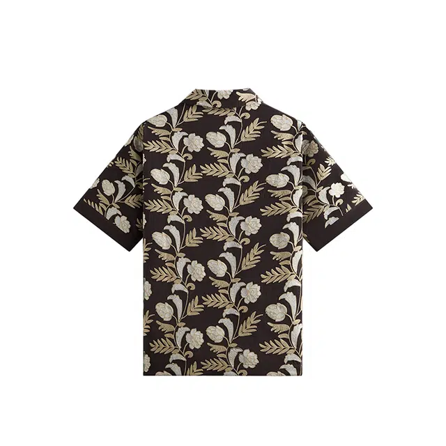 KITH SS25 Embroidered Floral Woodpoint