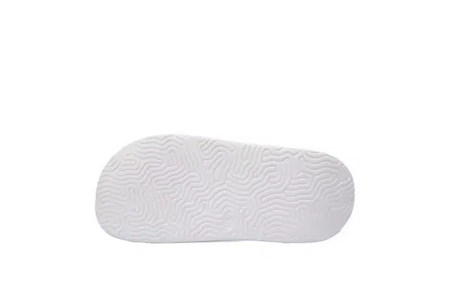 【定制鞋】 匹克 态极 失重引力舒适 运动 潮流 静音防滑防磨一字拖鞋 男女同款 白色