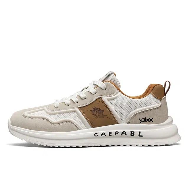 雅鹿优选 超纤皮 时尚 高级感运动 小众 低帮 生活休闲鞋 男款