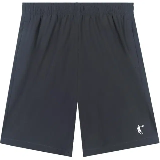 乔丹 休闲简约纯色运动短裤 男款 铁灰色