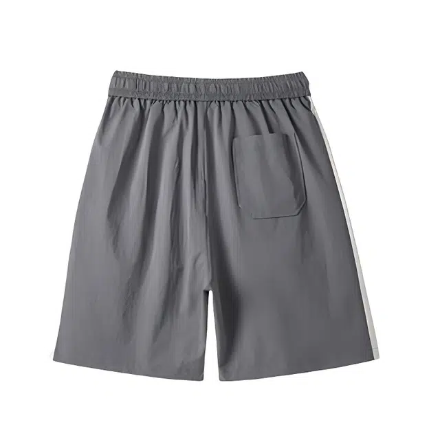 加荣 时尚百搭简约宽松基础款五分裤休闲短裤 男女同款