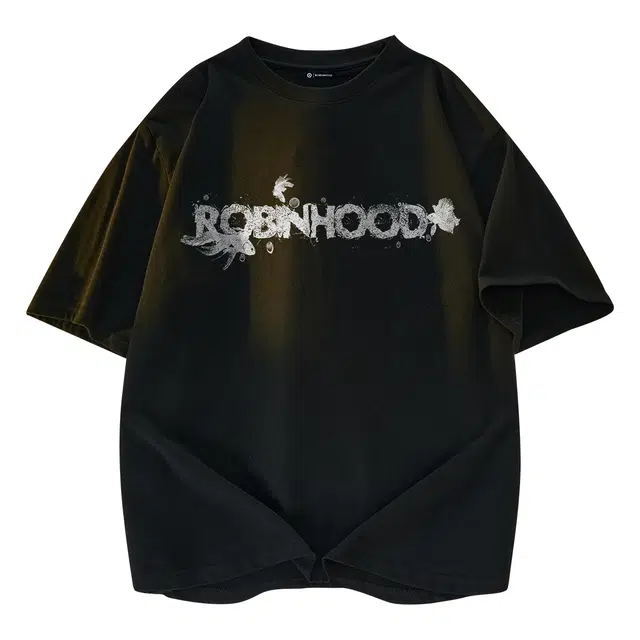 ROBINHOOD Logo Print T-Shirt