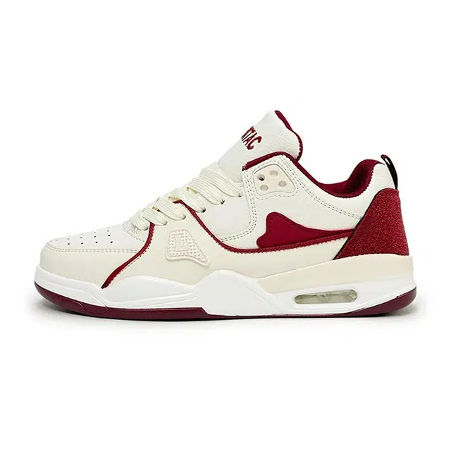 小鹿米利 韩版夏季复古学生气垫跑步运动小众 耐磨减震增高 低帮 板鞋 男女同款