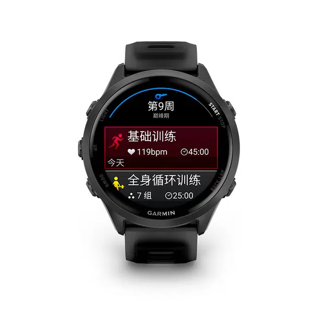 GARMIN Forerunner 570 app GPS