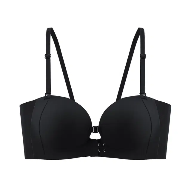 芬腾 小胸显大法式可拆卸肩带美背前扣式强力防滑聚拢防下垂收副乳文胸 女款