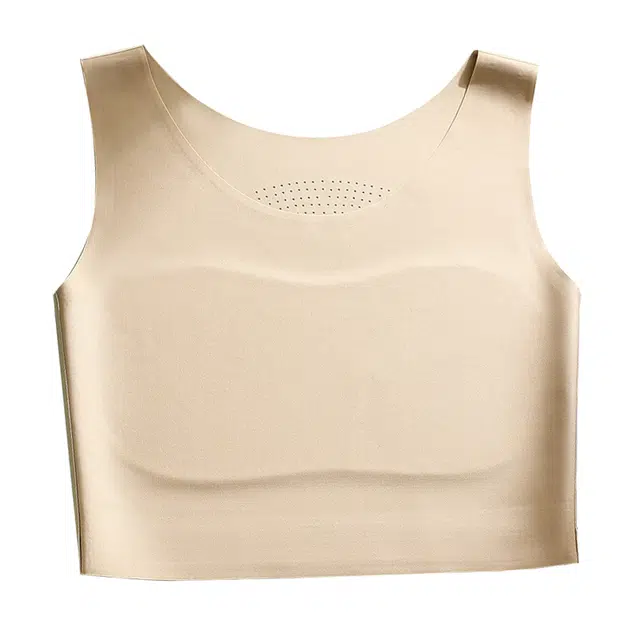 都市丽人 束胸大胸显小超平收胸塑胸裹胸运动夏季文胸 女款