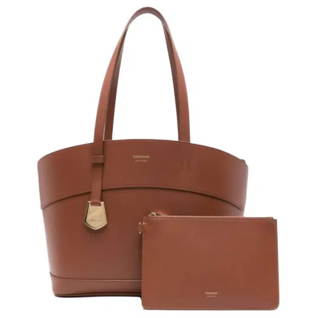 FERRAGAMO logo Tote