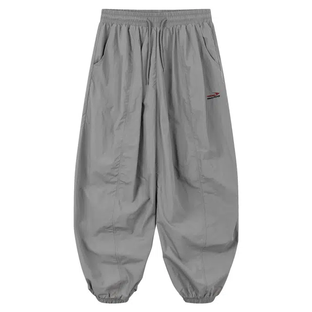 江南先生 山系户外风登山旅游长裤轻薄透气运动纯色简约百搭宽松休闲裤 男女同款