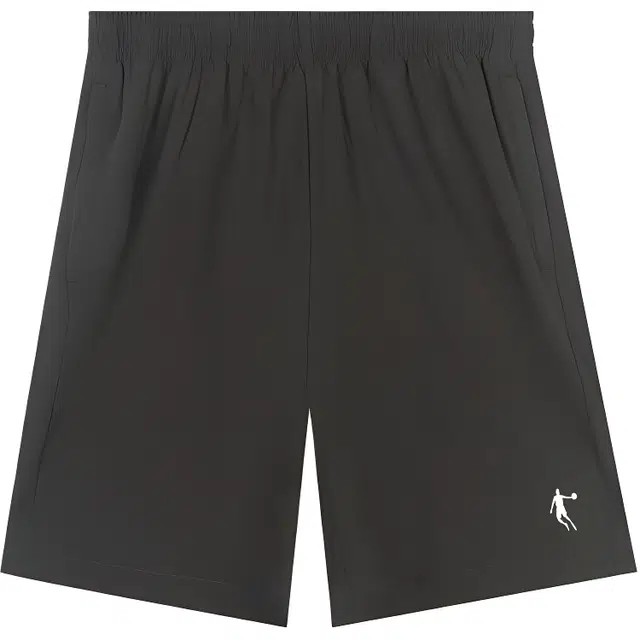 乔丹 休闲简约纯色运动短裤 男款 水墨绿