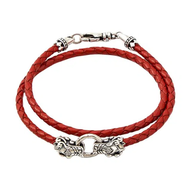 Native Stranger Braided Leather Bracelet