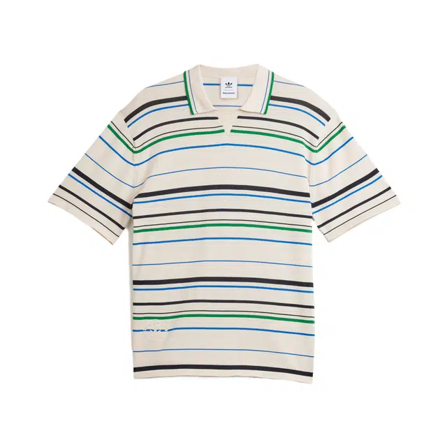 adidas originals x WALES BONNER SS25 KNIT Polo