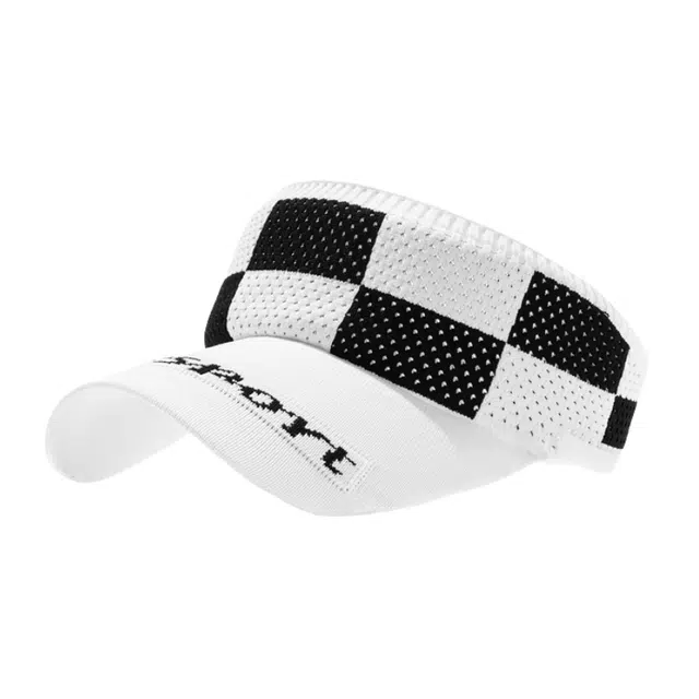 优莲茵 防紫外线遮阳 透气休闲户外韩版时尚针织 聚酯纤维 防晒帽 女款